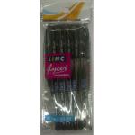 Linc Glycer Black Ball Pen (Pack of 5)&nbsp;1-No
