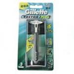 Gillette Vector Plus Razor With Comfort Strip&nbsp;1-Number