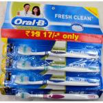 OralB Fresh Clean Toothbrush Pack&nbsp;12-Numbers