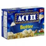Act II Microwave Popcorn Butter&nbsp;24-gms
