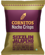Cornitos Nachos - Sizzlin Jalapeno&nbsp;60-GMS