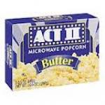 Act II Microwave Popcorn Butter&nbsp;85-gms