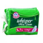 Whisper Ultra Clean XL Wings Sanitary Pads&nbsp;7-Number