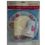 Origami Combo Pack (8 Plates, 8Cups, 8 Napkins, 1 Table Cover)&nbsp;1-Pcs