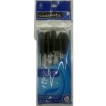 Classmate Geloneat Black Gel Pen (Pack of 5)&nbsp;1-No