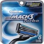 Gillette Mach 3 Turbo Cartridge Pack&nbsp;8 +2-Number